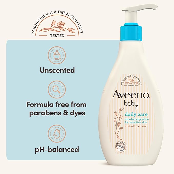 Aveeno Baby Daily Care Moisturising Lotion 250ml Aveeno Yallatoys