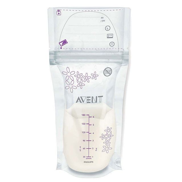 Philips Avent Breast Milk Storage Bags 180ml Pack of 25 Philips Avent Yallatoys