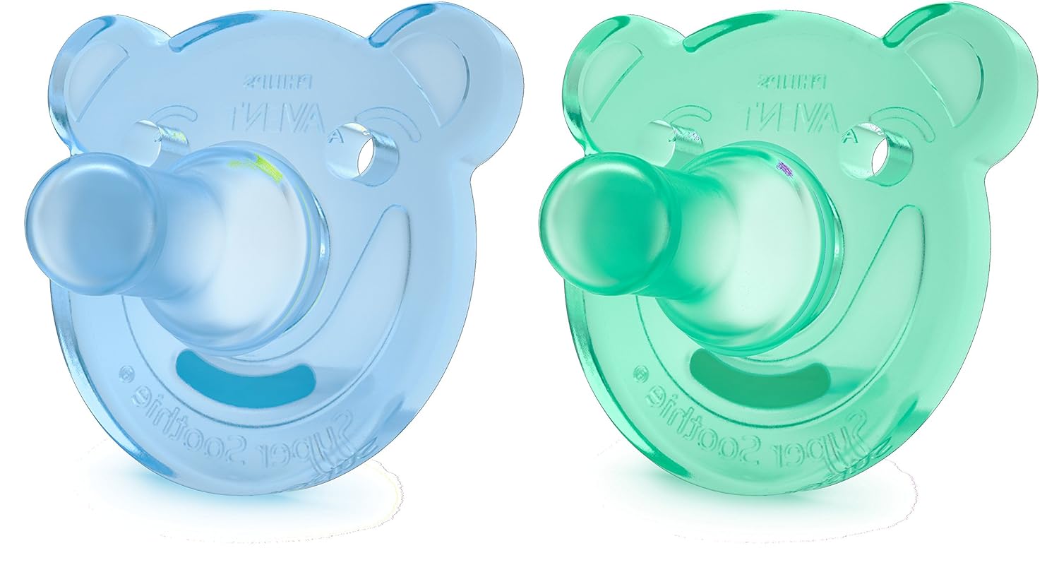 Philips Avent Soothie Sil 3m+ Boy 2pcs Philips Avent Yallatoys