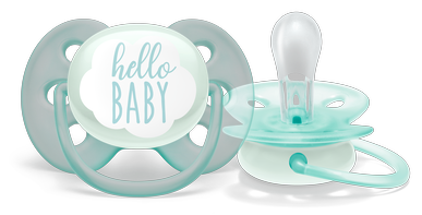 Philips Avent Soother Sil Soft 0-6m Boy Deco 2pcs Philips Avent Yallatoys