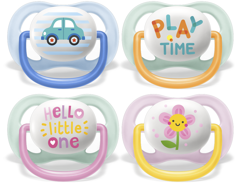 Philips Avent Soother Air 0-6m Mx Animals 2Pcs (Sold Separately Subjected To Availability) Philips Avent Yallatoys