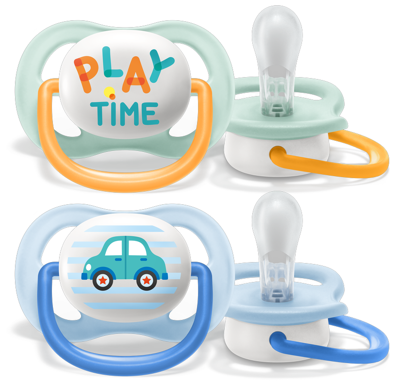Philips Avent Soother Air 0-6m Mx Animals 2Pcs (Sold Separately Subjected To Availability) Philips Avent Yallatoys