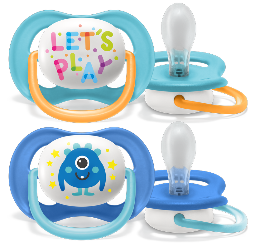 Philips Avent Soother Air Coll 6-18m Mx Animals 2Pcs Philips Avent Yallatoys