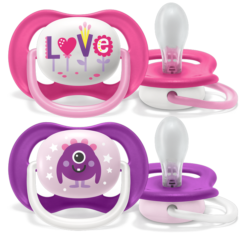 Philips Avent Soother Air Coll 6-18m Mx Animals 2Pcs Philips Avent Yallatoys