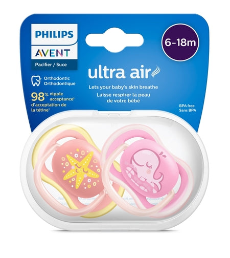 Philips Avent Soother Ultra Air 6-18m Blue Philips Avent Yallatoys
