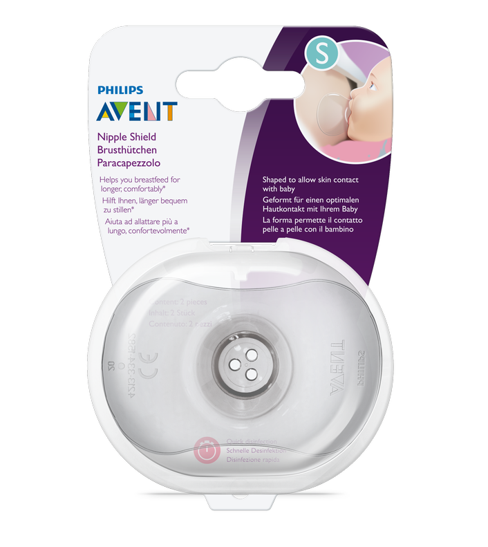Philips Avent Nipple Shield Small 2Pcs Philips Avent Yallatoys