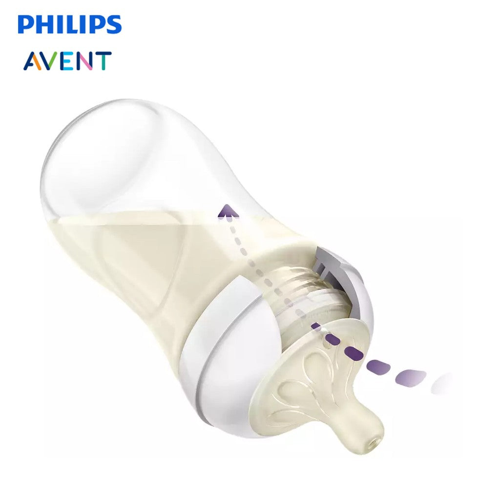 Philips Avent Natural 3.0 Feeding  Bottle Glass 120ml Philips Avent Yallatoys