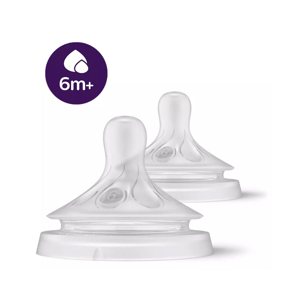 Philips Avent Natural 3.0 Feeding Teats Thick Feed 2pcs Philips Avent Yallatoys
