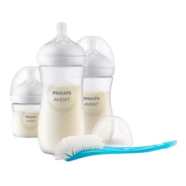 Philips Avent Natural 3.0 Feeding Newborn Gift Set With 3 Bottles Philips Avent Yallatoys