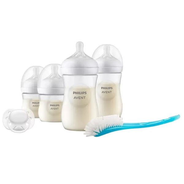 Philips Avent Natural 3.0 Feeding Newborn Gift Set With 4 Bottles Philips Avent Yallatoys