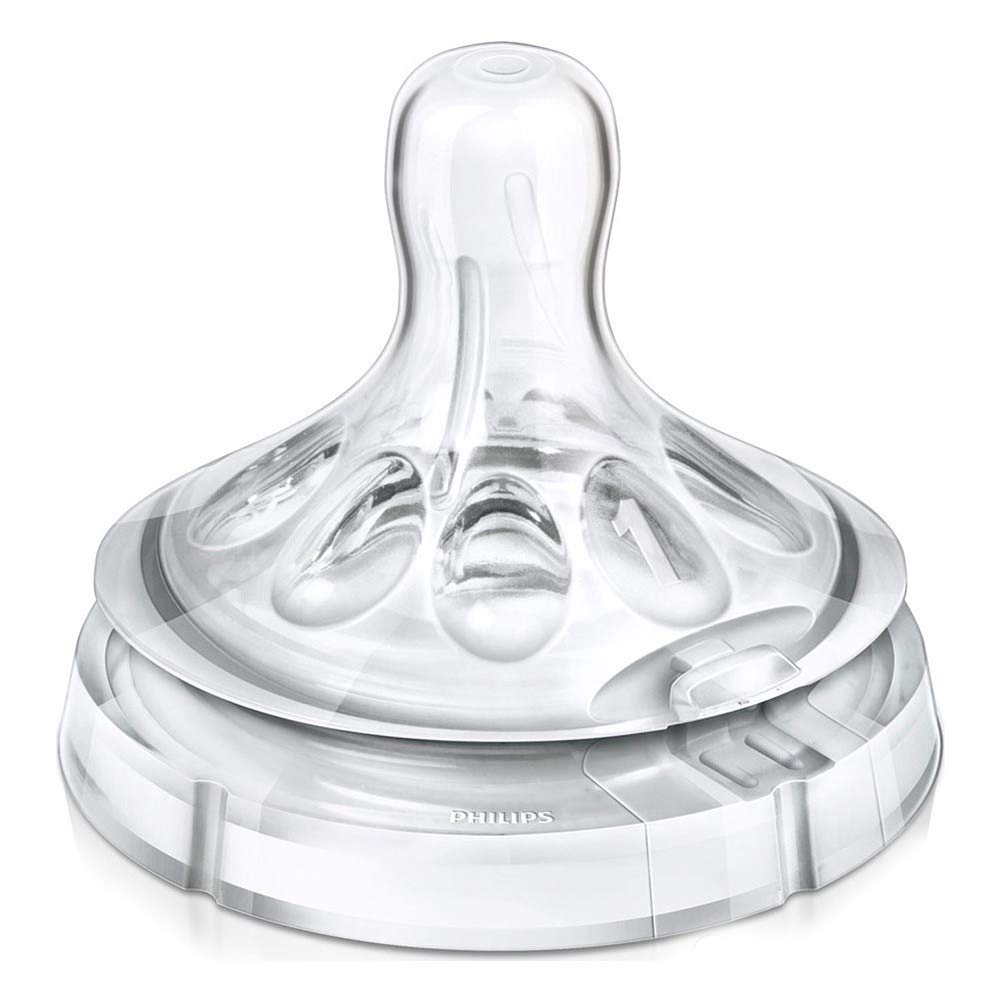 Avent Natural Nipple for Newborn 0 Month+ 2pcs Pack Philips Avent Yallatoys