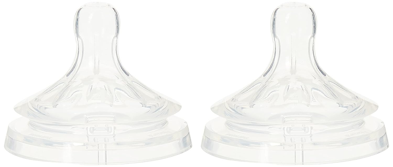 Avent Natural Nipple for 6 Month+ 2pcs Pack Philips Avent Yallatoys