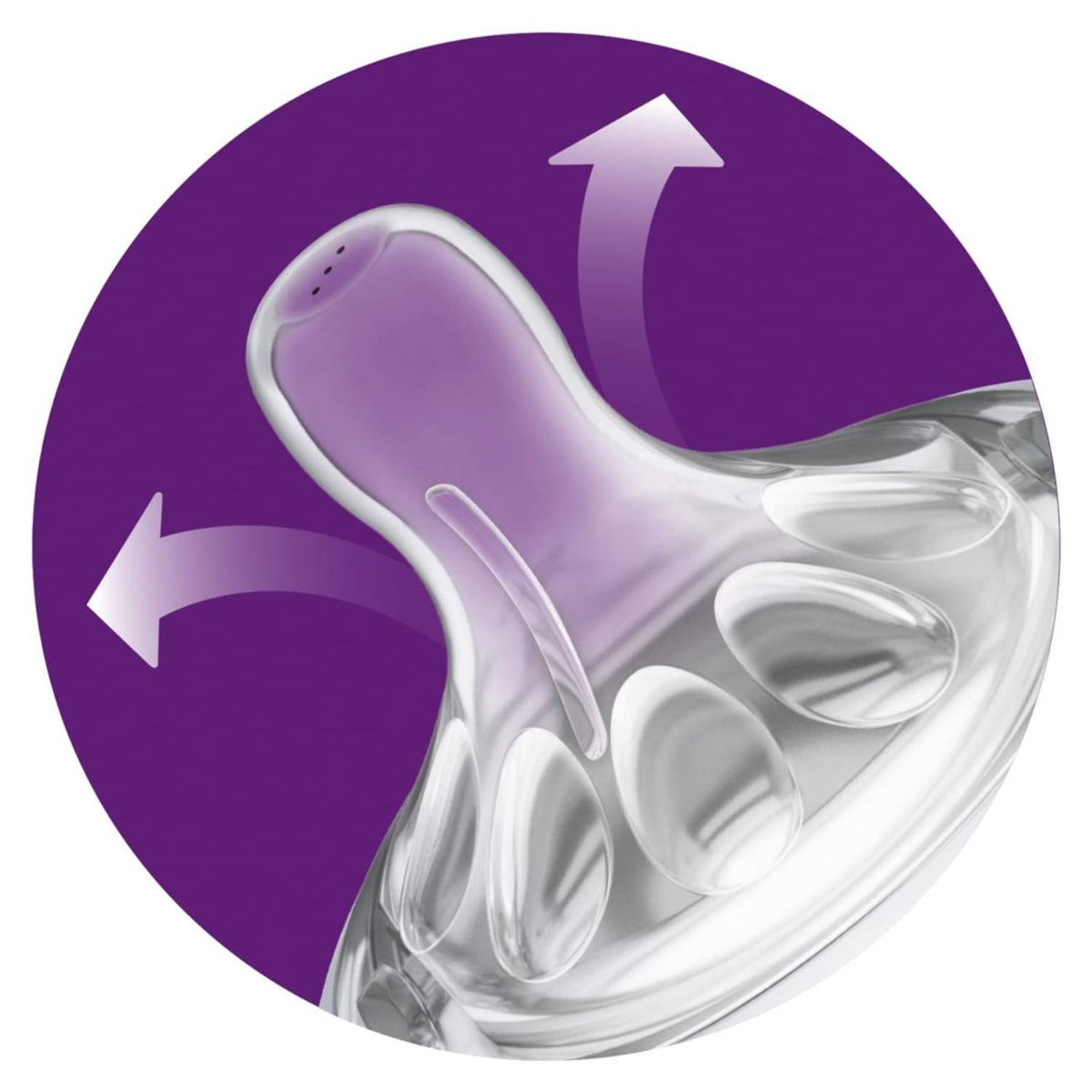 Avent Natural Nipple for 6 Month+ 2pcs Pack Philips Avent Yallatoys