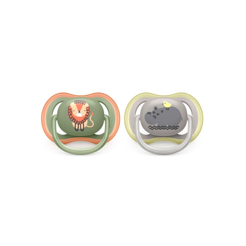 Avent Ultra Air Soother Pacifier Decoreted 6 months to 18 months 2pcs Pack (Sold Separately Subject to Availability) Philips Avent Yallatoys