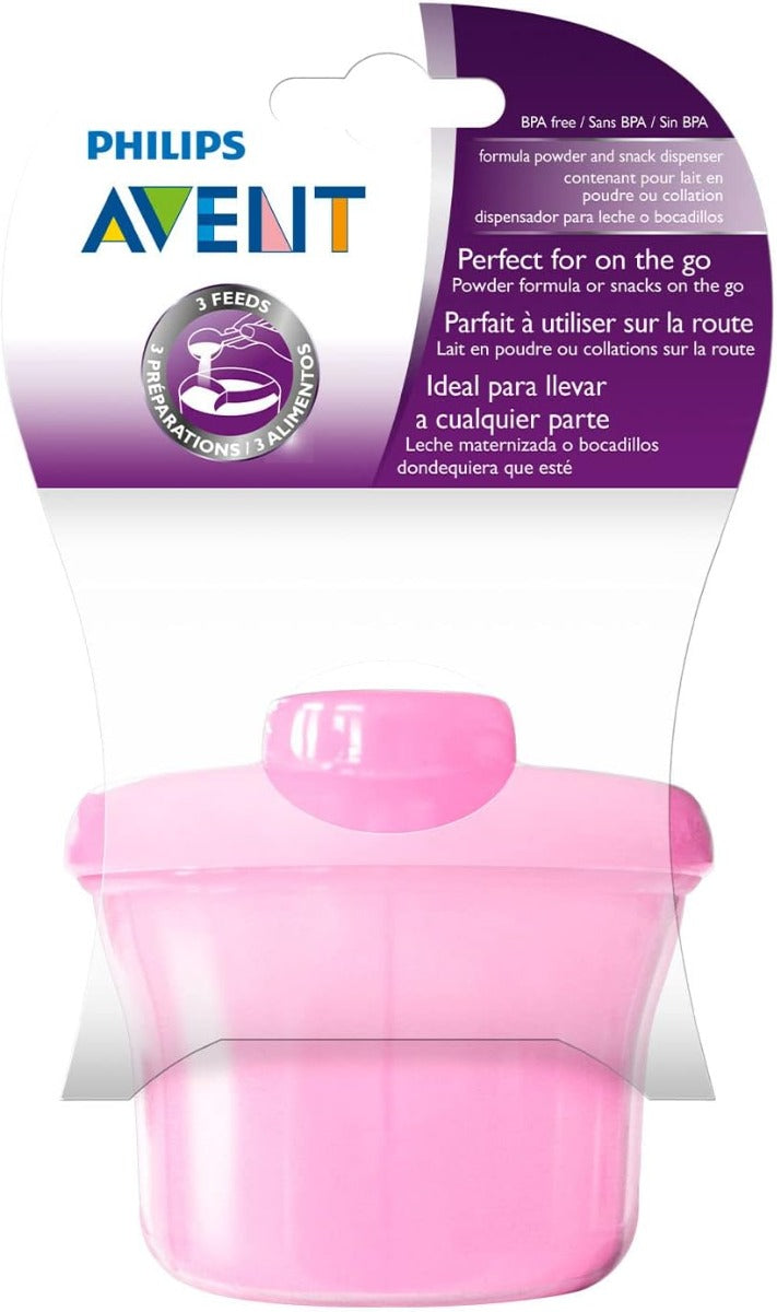 Avent Milk Powder Dispenser Cup Pink Philips Avent Yallatoys