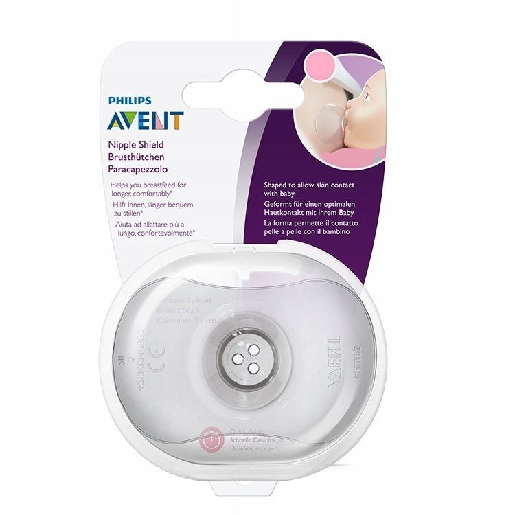 Avent Nipple Shields to Support 2pcs Pack Small Philips Avent Yallatoys