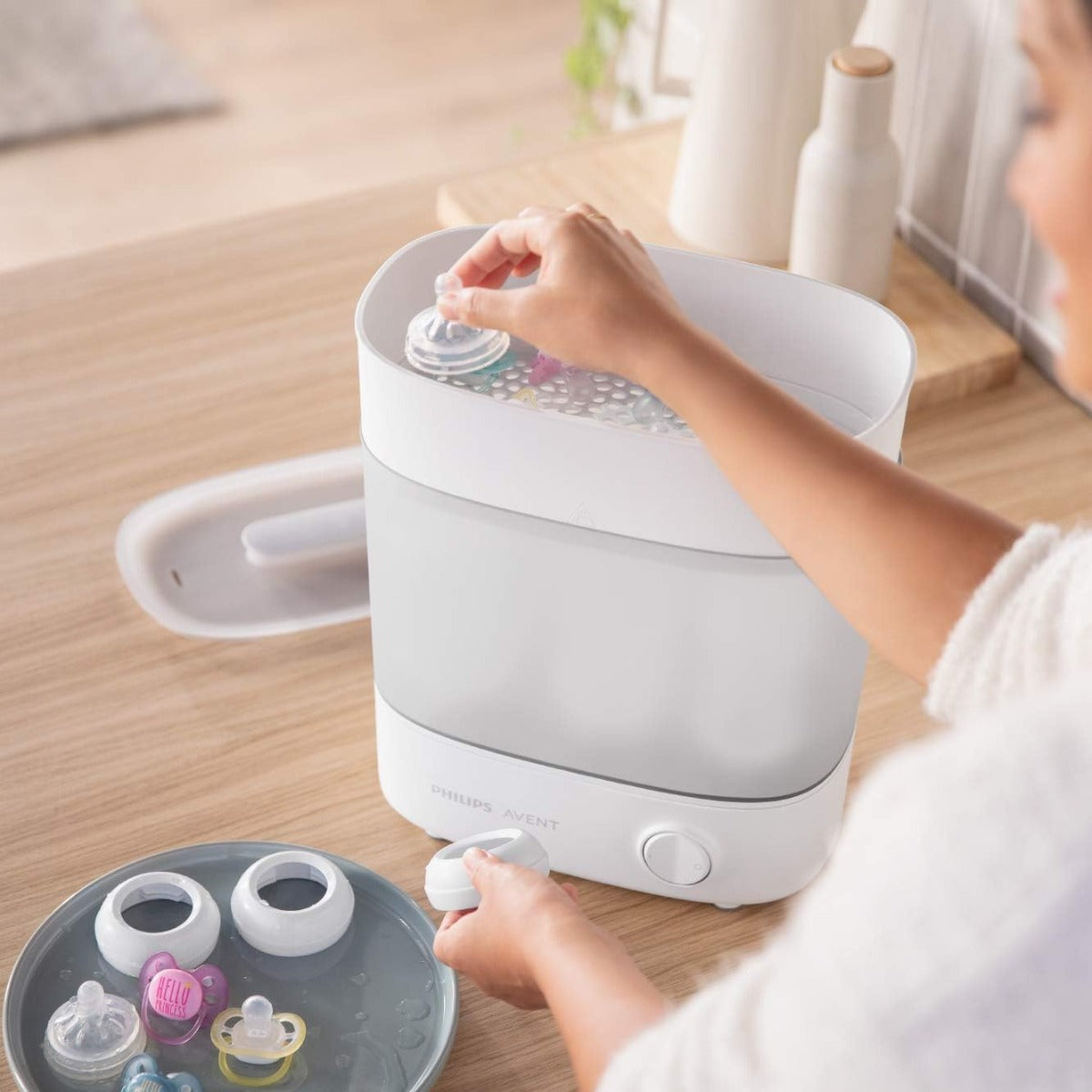 Avent 2 in 1 Advanced Electric Steam Sterilizer Philips Avent Yallatoys