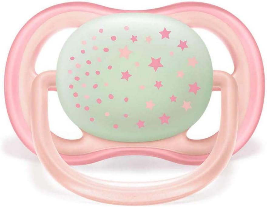 Avent Ultra Air Pacifier Soother Girl New Born to 6 months 2pcs Pack Philips Avent Yallatoys