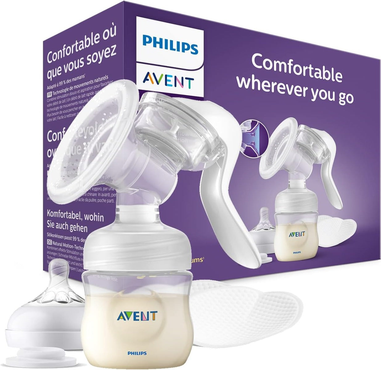 Avent Manual Breast Pump Philips Avent Yallatoys