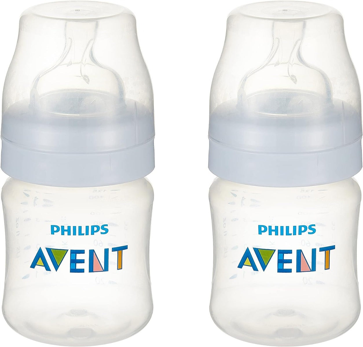 Avent Anti Colic Plastic Bottle 2pcs Pack 125ml Philips Avent Yallatoys