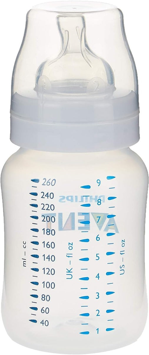 Avent Anti Colic Plastic Bottle 260ml Philips Avent Yallatoys