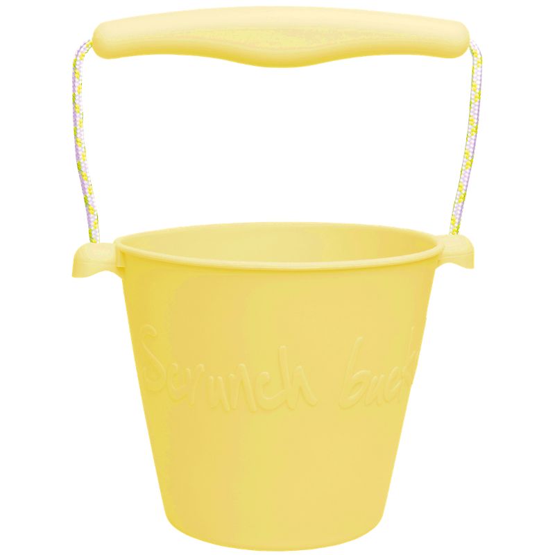 Buy Scrunch Bucket Pastel Yellow | Yallatoys.com