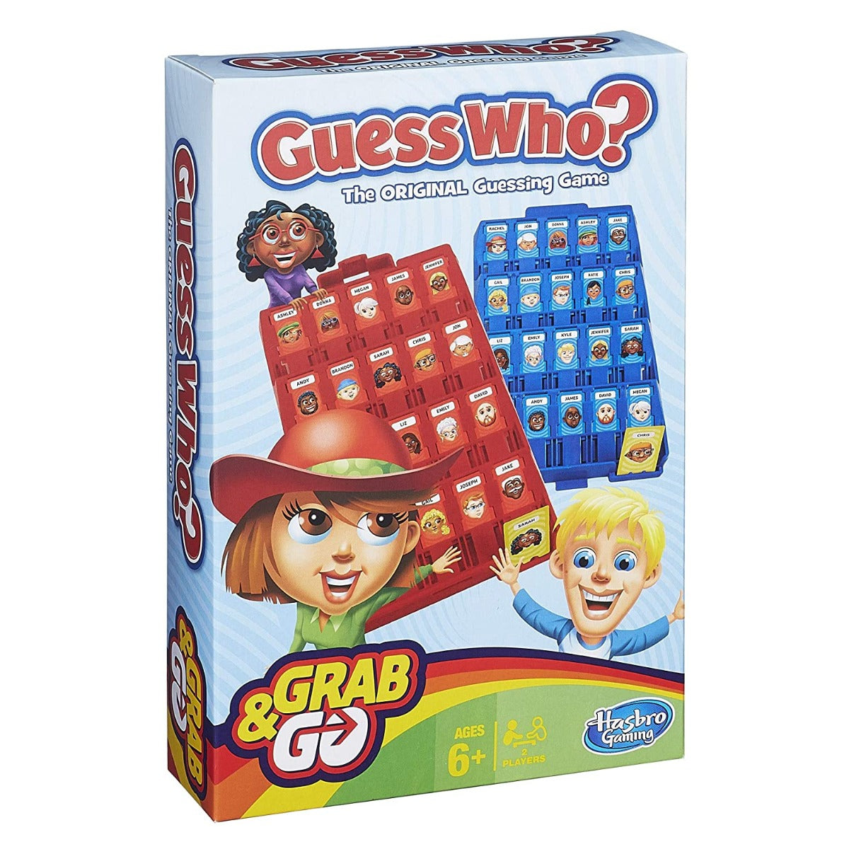 Buy Hasbro Gaming Guess Who? Grab and Go game Guessing Game | Yallatoys.com