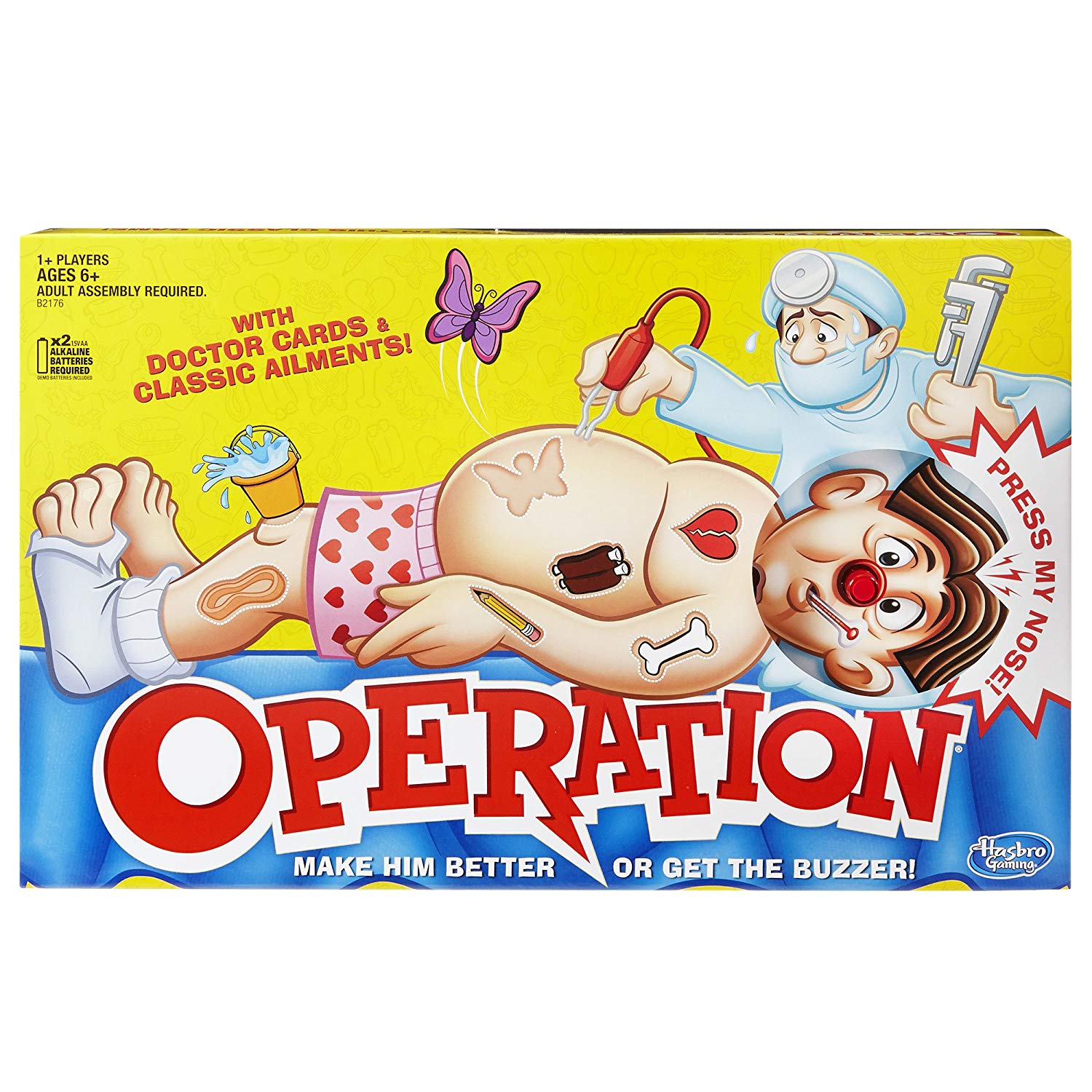 Buy Hasbro Gaming Classic Operation Game Role Play Game | Yallatoys.com