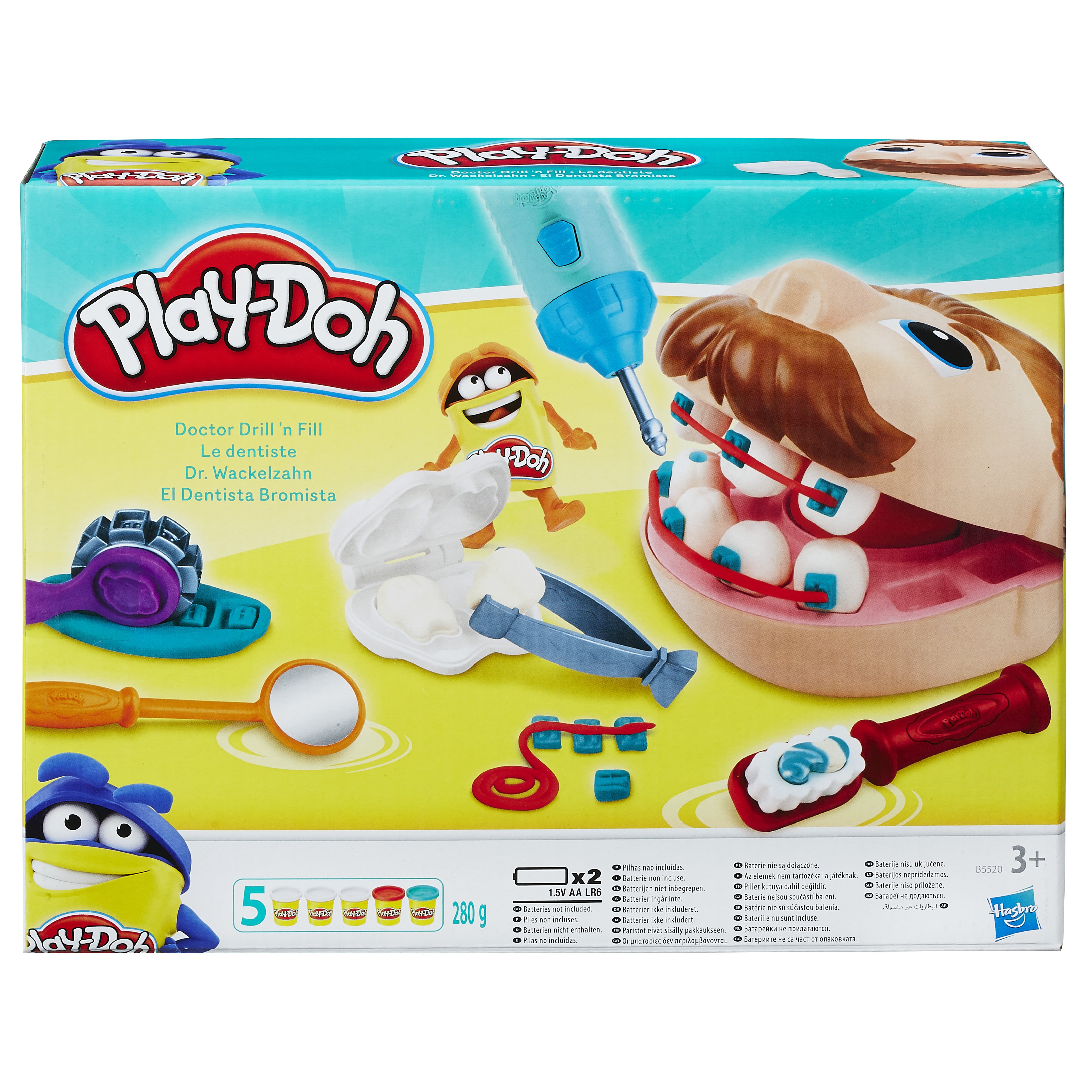 Buy Play Doh Classic Doctor Pack That Drill And Fill Retro Pack | Yallatoys.com
