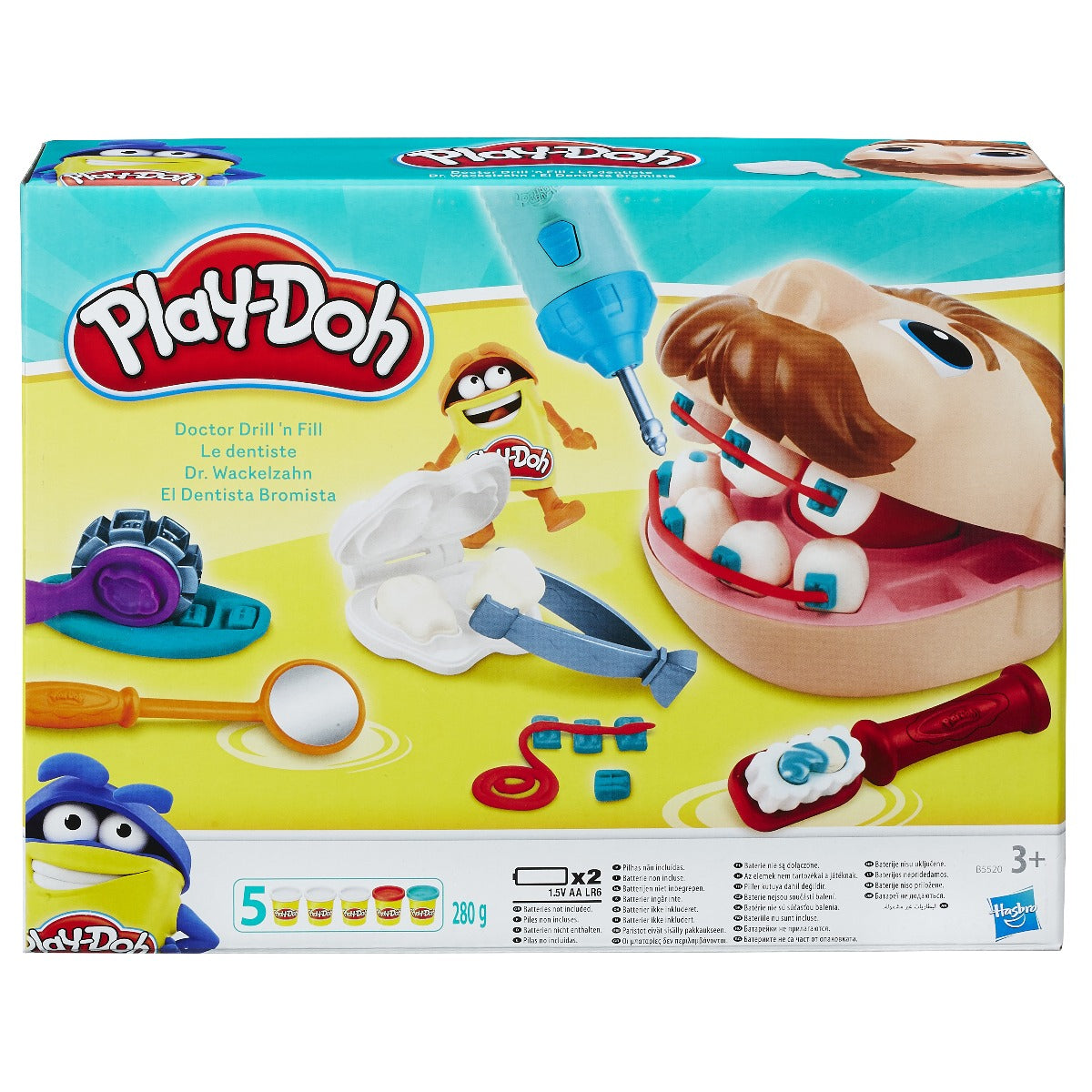 Buy Play Doh Classic Doctor Pack That Drill And Fill Retro Pack | Yallatoys.com