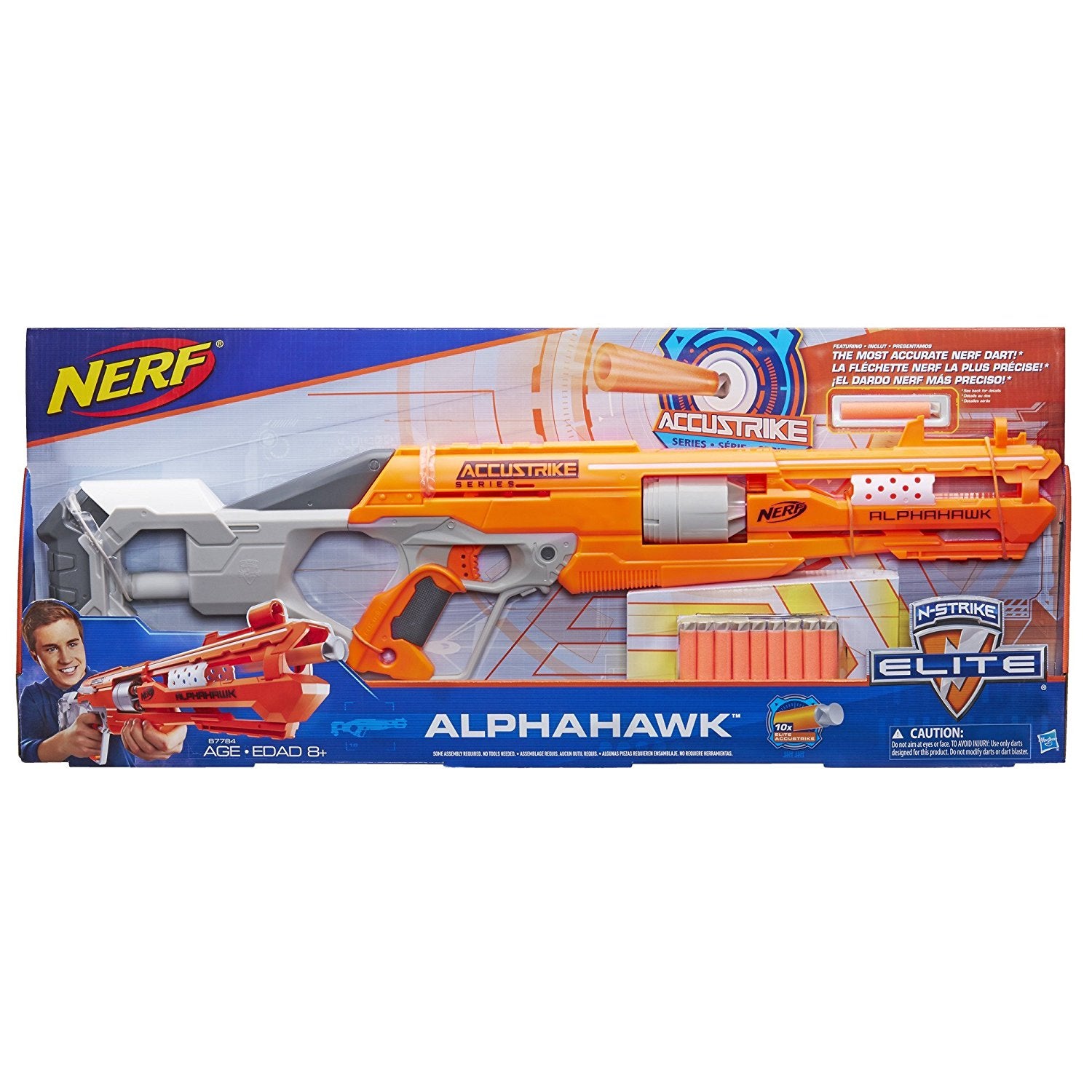 Buy Nerf N-Strike Elite Blaster AccuStrike Series AlphaHawk | Yallatoys.com