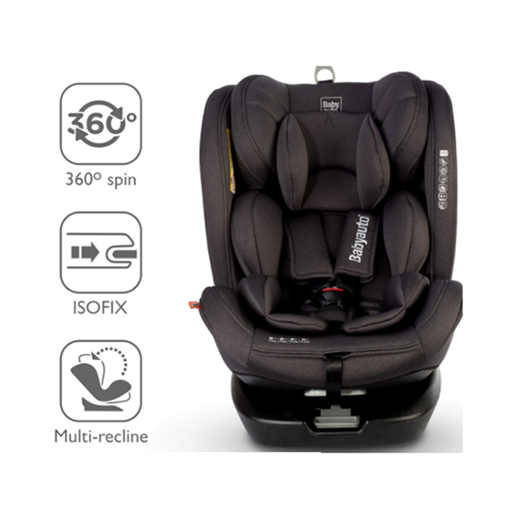Babyauto Revolta 360 0123 Black Babyauto Yallatoys