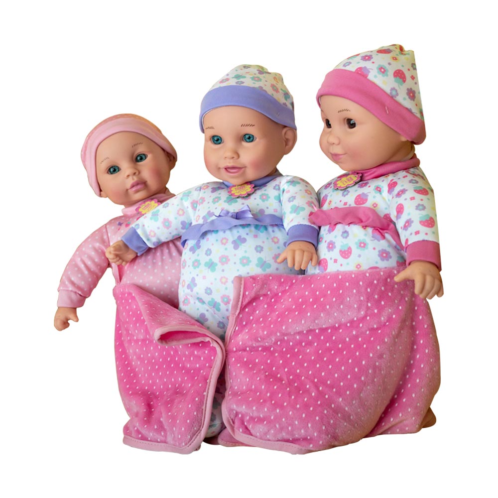 Buy Baby Amoura Lovable Triplets 14inch | Yallatoys.com