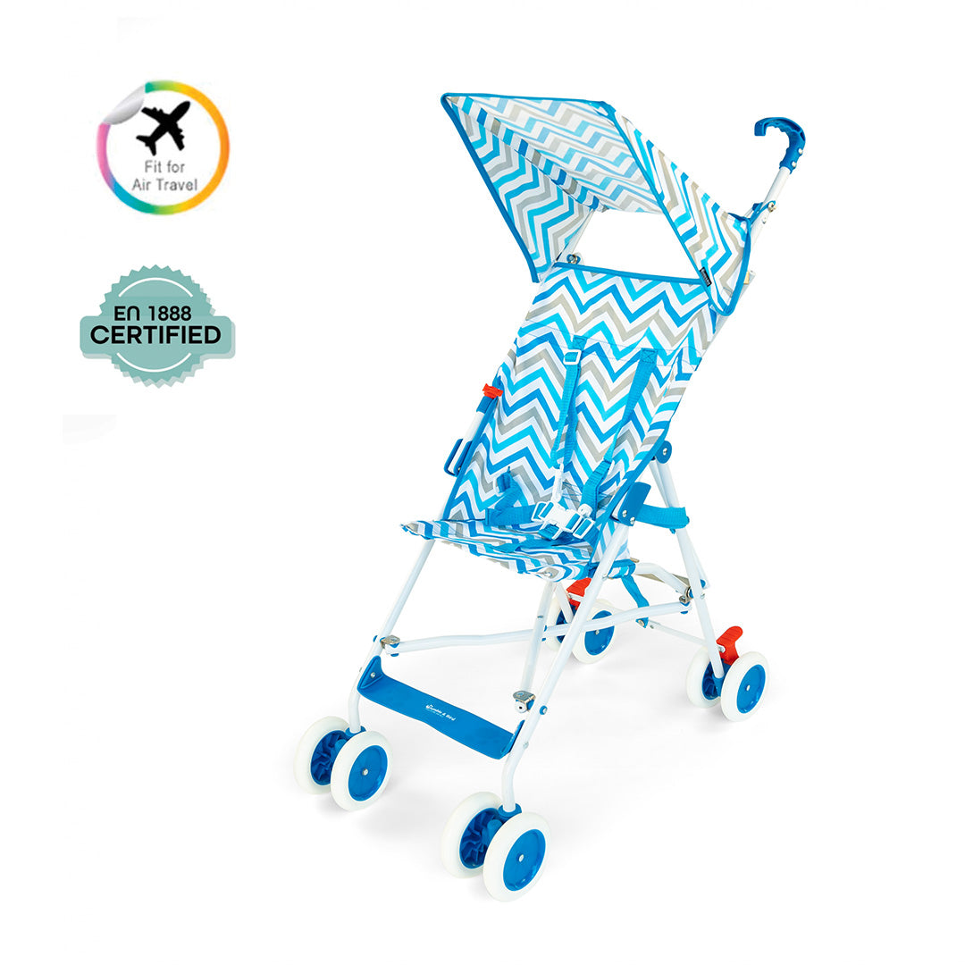 Bumble & Bird Portable Compact Baby Travel Buggy Stroller Blue Bumble & Bird Yallatoys