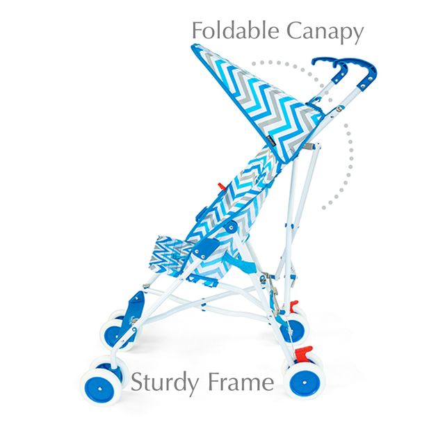 Bumble & Bird Portable Compact Baby Travel Buggy Stroller Blue Bumble & Bird Yallatoys