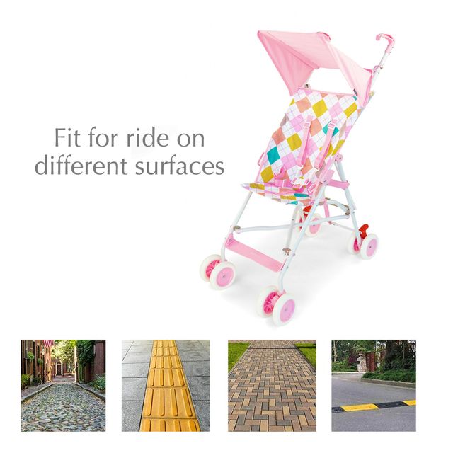 Bumble & Bird Portable Compact Baby Travel Buggy Stroller Pink Bumble & Bird Yallatoys