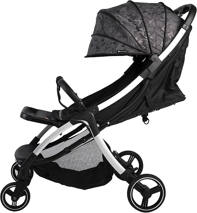 Bumble & Bird Ultra Light Travel Stroller Grey Bumble & Bird Yallatoys