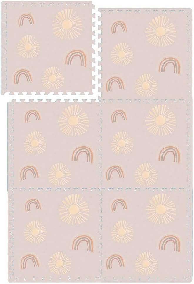 Bumble & Bird BabySafe Play Mat Rainbow 6pcs Bumble & Bird Yallatoys
