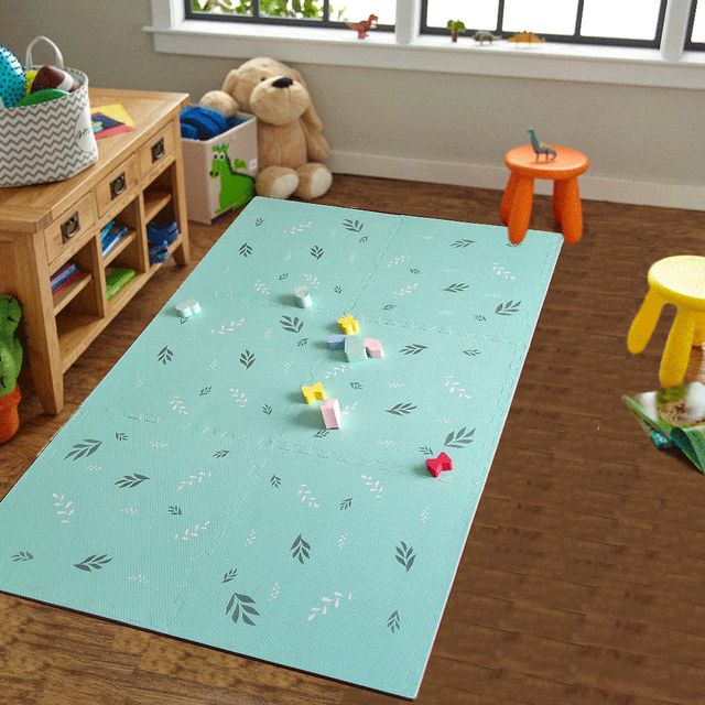 Bumble & Bird Babysafe Play Mat Leaves 6pcs Bumble & Bird Yallatoys