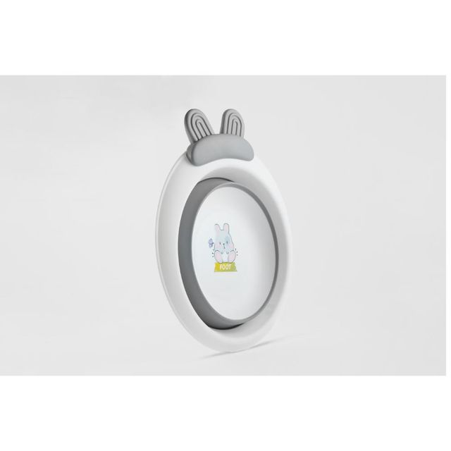 Bumble & Bird Foldable Bath Basin Rabbit Style Light Grey Bumble & Bird Yallatoys