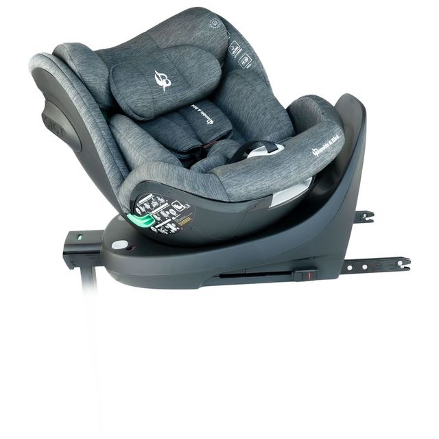 Bumble & Bird Rotating All in One Isofix Car Seat Grey Bumble & Bird Yallatoys