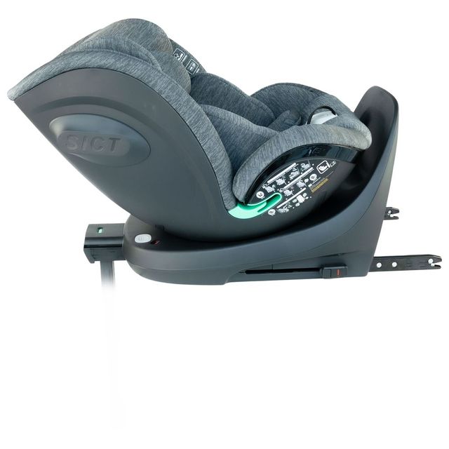 Bumble & Bird Rotating All in One Isofix Car Seat Grey Bumble & Bird Yallatoys