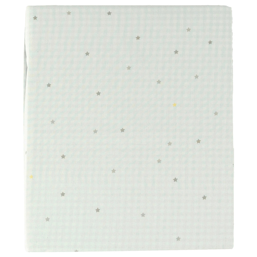 Bumble & Bird Reversible Duvet Cover & Pillowcase For Cot Blue Bumble & Bird Yallatoys
