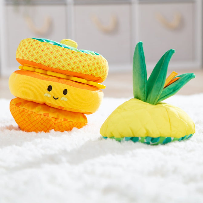 baby stacking rings pineapple toy