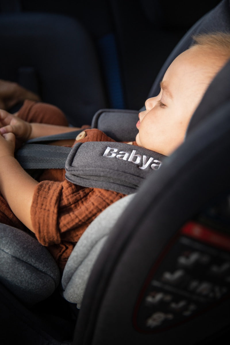 Babyauto Revolta 360 Car Seat 0123 Black Grey Melange Babyauto Yallatoys