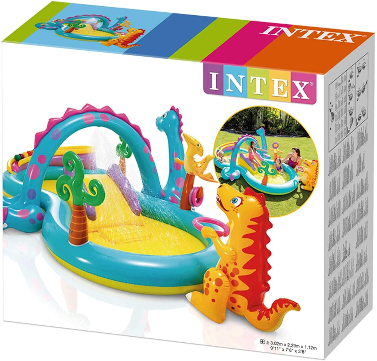 backyard inflatable pool