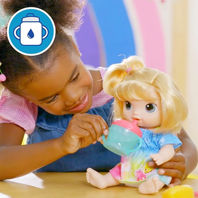 Buy Baby Alive Fruity Sips Apple Blonde Hair | Yallatoys.com