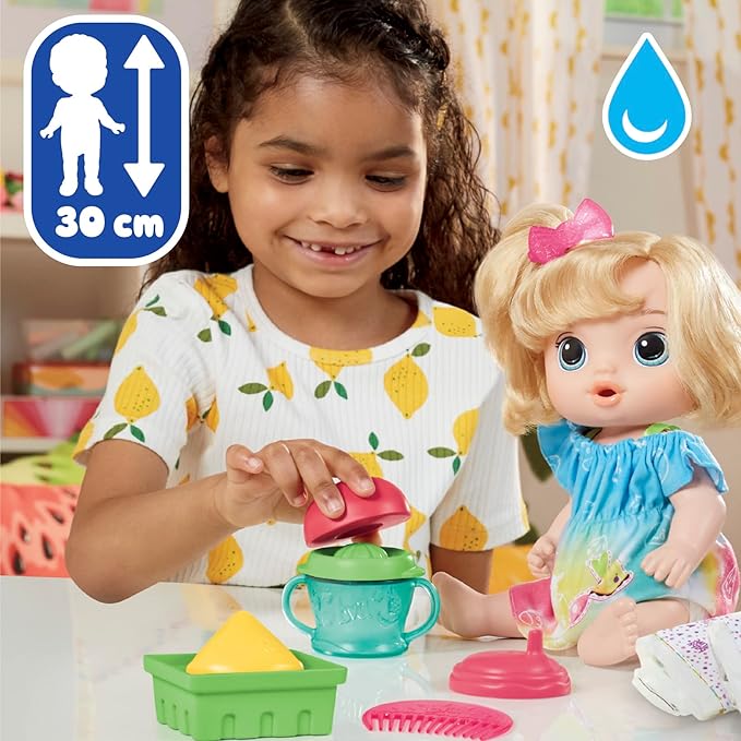 Buy Baby Alive Fruity Sips Apple Blonde Hair | Yallatoys.com