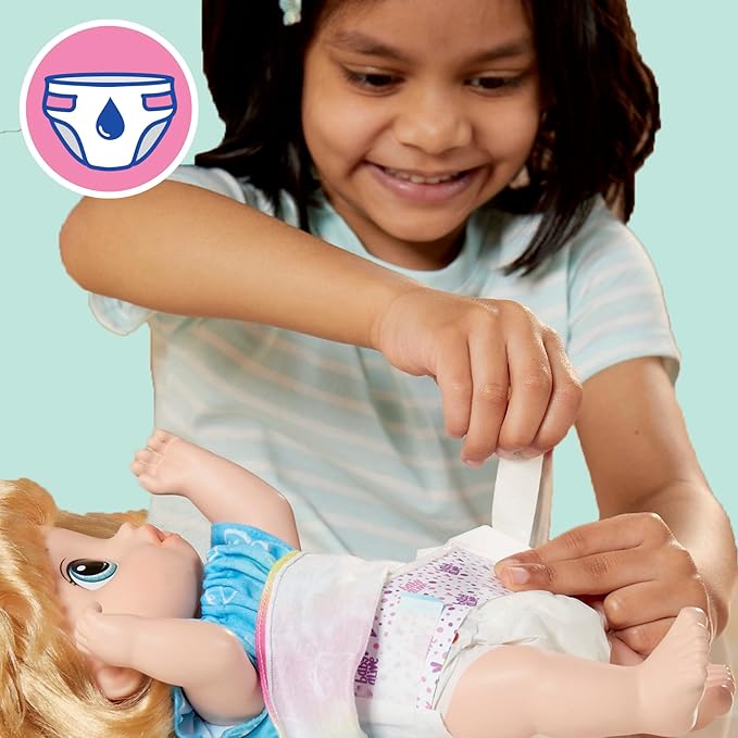 Buy Baby Alive Fruity Sips Apple Blonde Hair | Yallatoys.com