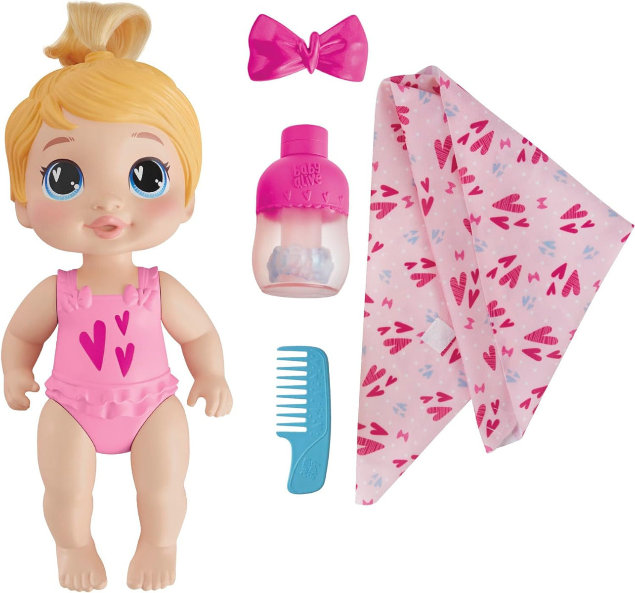 Buy Baby Alive Shampoo Snuggle Harper Hugs Blonde Hair Water Baby Doll | Yallatoys.com